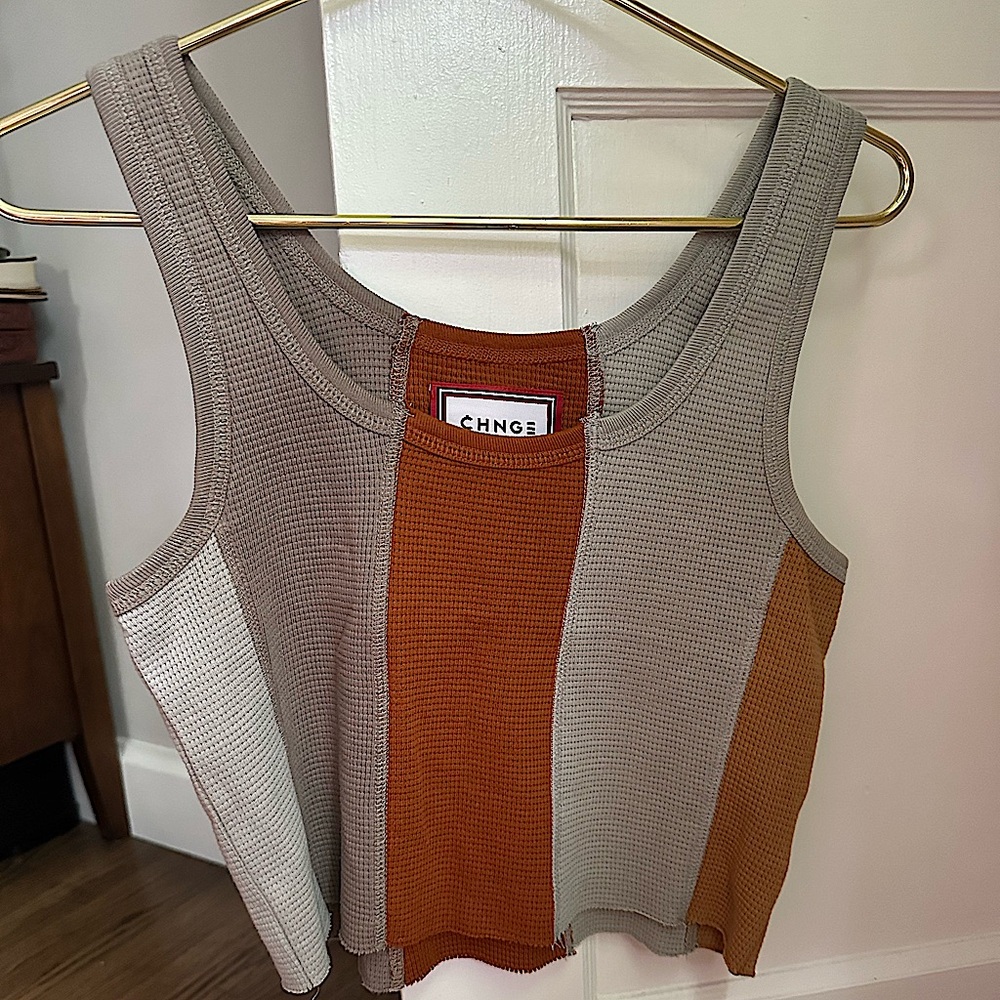 CHNGE Tank, Crop-top, Size Medium